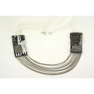 Sparklers In The Night Sequined and Chained Necklace